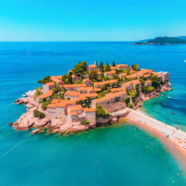 Sveti Stefan, Montenegro. 